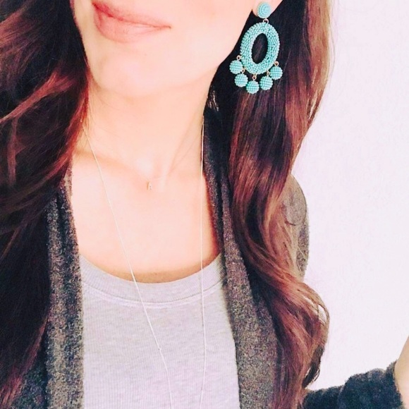 :: Stella & Dot Blue Cece Earrings - Picture 8 of 8